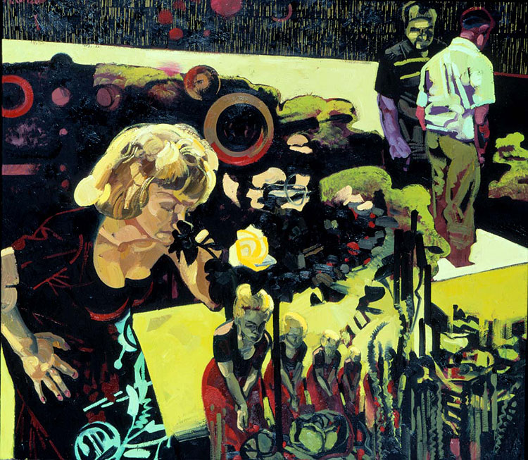 Annette Schröter: 0.T., Papierschnitt gerahmt, 92 x 71 cm, 2014